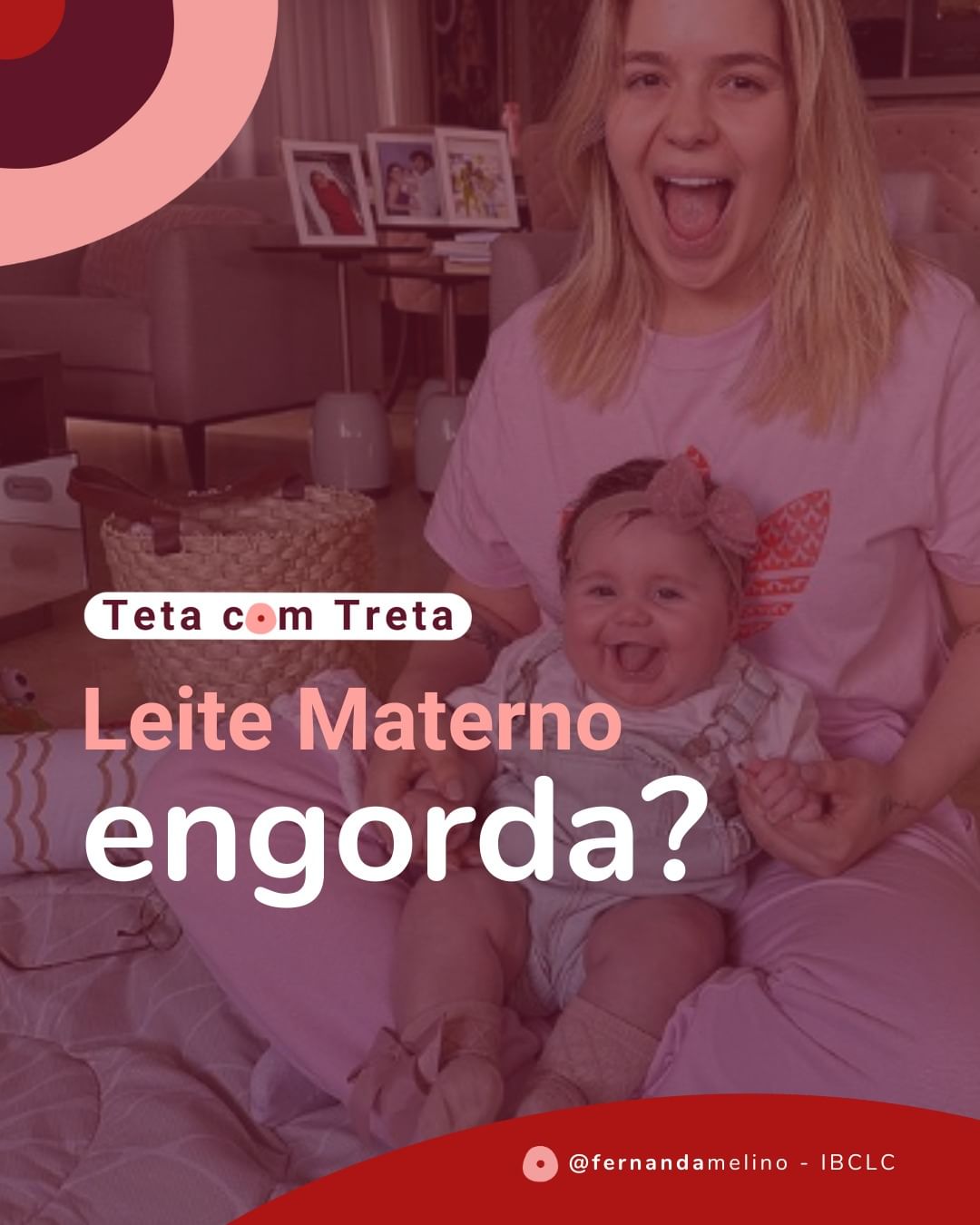 Leite Materno Engorda? - Fernanda Melino - Consultora de Amamentação em Juiz de Fora